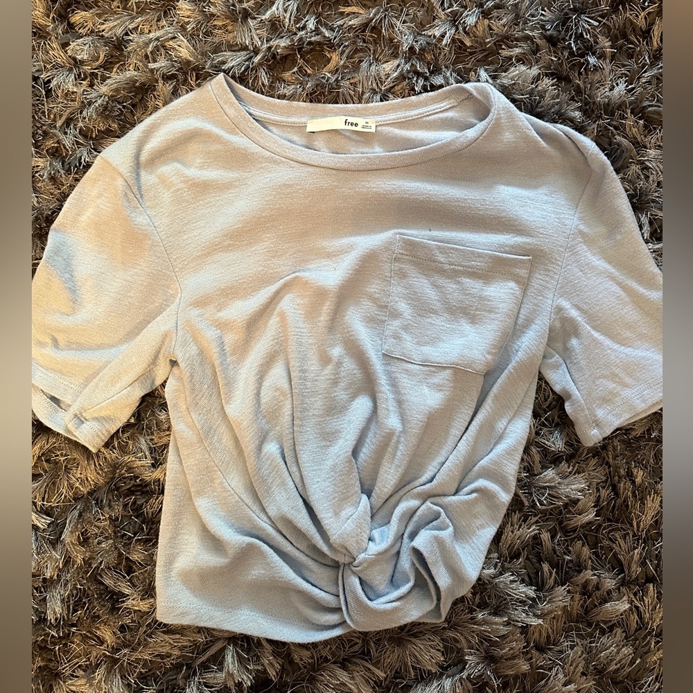 Wilfred free light blue tee, size M